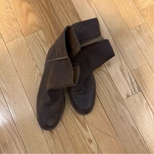 Sperry Dark Brown Ankle Booties